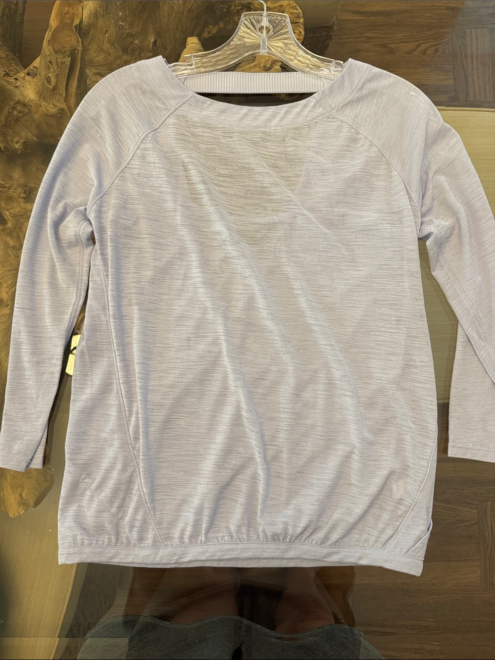 Athleta Light Lavender Long-Sleeve Pullover size XS